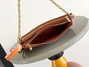 Louis Vuitton Liv Pochette in the cognac color 24.4*13.5*6.6cm - 4