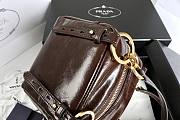 Prada Dangle mini leather top-handle bag 14.5x14x13.5 cm - 3