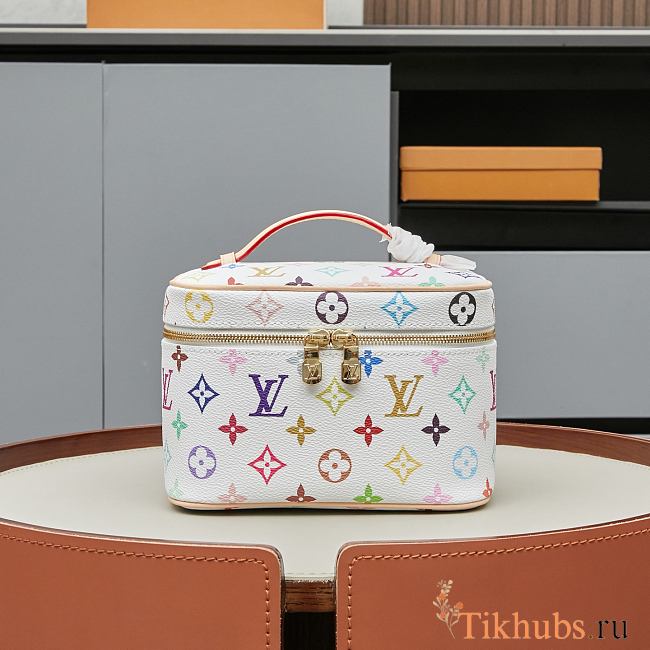 Louis Vuitton x Takashi Murakami Nice Nano vanity bag 20 x 13.5 x 12cm - 1