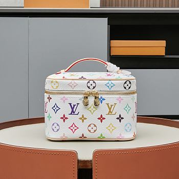 Louis Vuitton x Takashi Murakami Nice Nano vanity bag 20 x 13.5 x 12cm