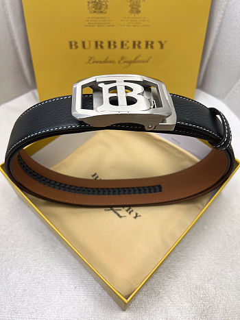 Burberry TB reversible leather belt 35 mm