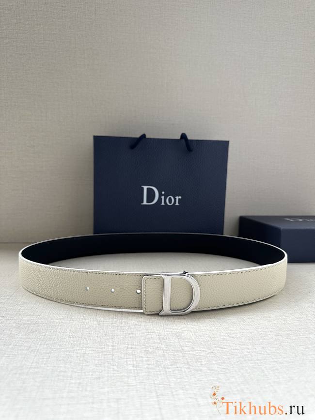 Christian Dior Montaigne Reversible Belt 35 cm - 1