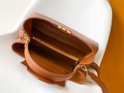 LOUIS VUITTON Capucines Souple GM Handbag leather, Cognac Brown M24879 size 38 cm - 6
