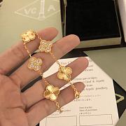 Vancleef and Arpels Vintage Alhambra bracelet, 5 motifs - 4