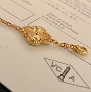 Vancleef and Arpels Vintage Alhambra bracelet, 5 motifs - 2
