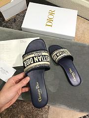 Christian Dior Dway slides in deep blue - 5