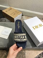 Christian Dior Dway slides in deep blue - 6
