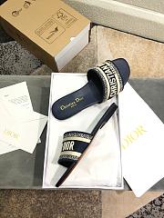Christian Dior Dway slides in deep blue - 4