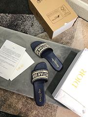 Christian Dior Dway slides in deep blue - 2