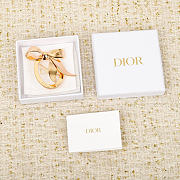 Christian Dior gold-plated brooch - 2