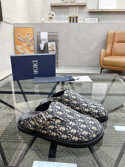 Dior Aqua mules in Dior Oblique jacquard - 5