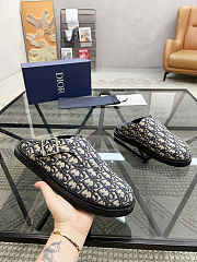 Dior Aqua mules in Dior Oblique jacquard - 4