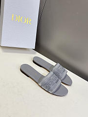 Christian Dior Dway slides in grey - 6
