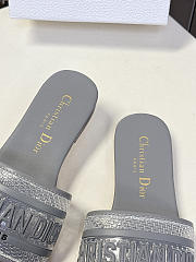 Christian Dior Dway slides in grey - 3