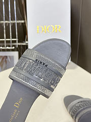 Christian Dior Dway slides in grey - 2