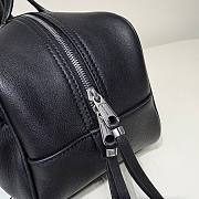 Balenciaga Carrie Bowling Bag in black leather 31x12x12 cm - 2