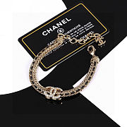 Chanel gold tone link bracelet  - 1