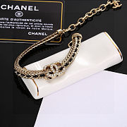 Chanel gold tone link bracelet  - 3
