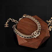 Chanel gold tone link bracelet  - 2