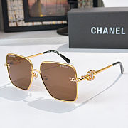 Chanel gold square sunglasses  - 1