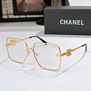 Chanel gold square sunglasses  - 4