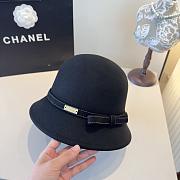 Chanel wool hat in black - 5