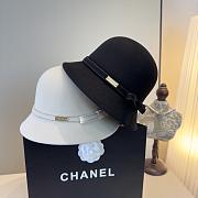 Chanel wool hat in black - 3