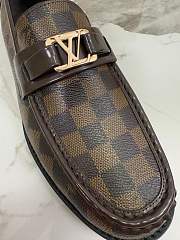 Louis Vuitton Major Loafers in Damier Ebene canvas  - 5