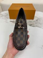 Louis Vuitton Major Loafers in Damier Ebene canvas  - 4