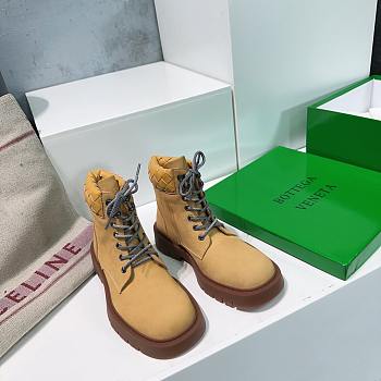  Bottega Veneta Haddock Lace-up Ankle Boot