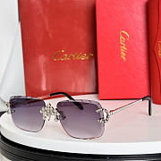 Cartier Rimless Custom Diamond sunglasses - 5