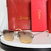 Cartier Rimless Custom Diamond sunglasses - 6
