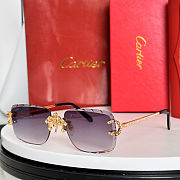 Cartier Rimless Custom Diamond sunglasses - 3
