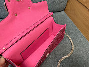Valentino Garavani Locò Small Shoulder Bag features all-over crystal embellishment 27x13x6cm - 2
