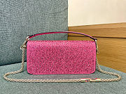 Valentino Garavani Locò Small Shoulder Bag features all-over crystal embellishment 27x13x6cm - 6