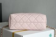 Chanel Clutch 25s with chain in light power color size 18x13x7 cm - 5