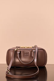 Miu Miu Arcadie leather bag in a dark brown color 27*12*9cm - 1