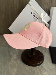 Celine cap in pink color - 5