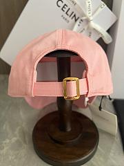Celine cap in pink color - 4