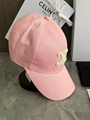 Celine cap in pink color - 2