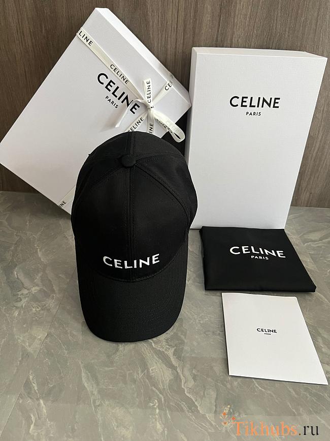 Celine cap in black color - 1