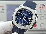 Patek Philippe Aquanaut Chronograph 5968G-001 Blue Dial 42 mm - 5