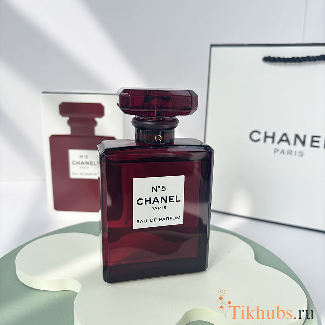 Chanel No. 5 Limited Edition Eau de Parfum Red Bottle 100 ml - 1