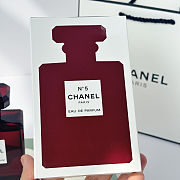 Chanel No. 5 Limited Edition Eau de Parfum Red Bottle 100 ml - 2