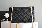 Chanel 2.55 Reissue Flap Bag in black with gold hardware 24cm - 2