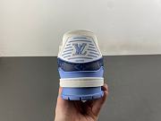 Louis Vuitton LV Trainer Monogram Denim in Blue/White - 6