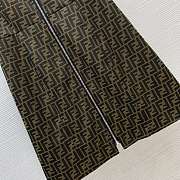 Fendi Zucca pattern sleeveless zip-up dress - 2
