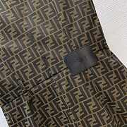 Fendi Zucca pattern sleeveless zip-up dress - 6