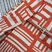 Fendi labyrinth printed shirt dress with belt - 6