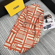 Fendi labyrinth printed shirt dress with belt - 4